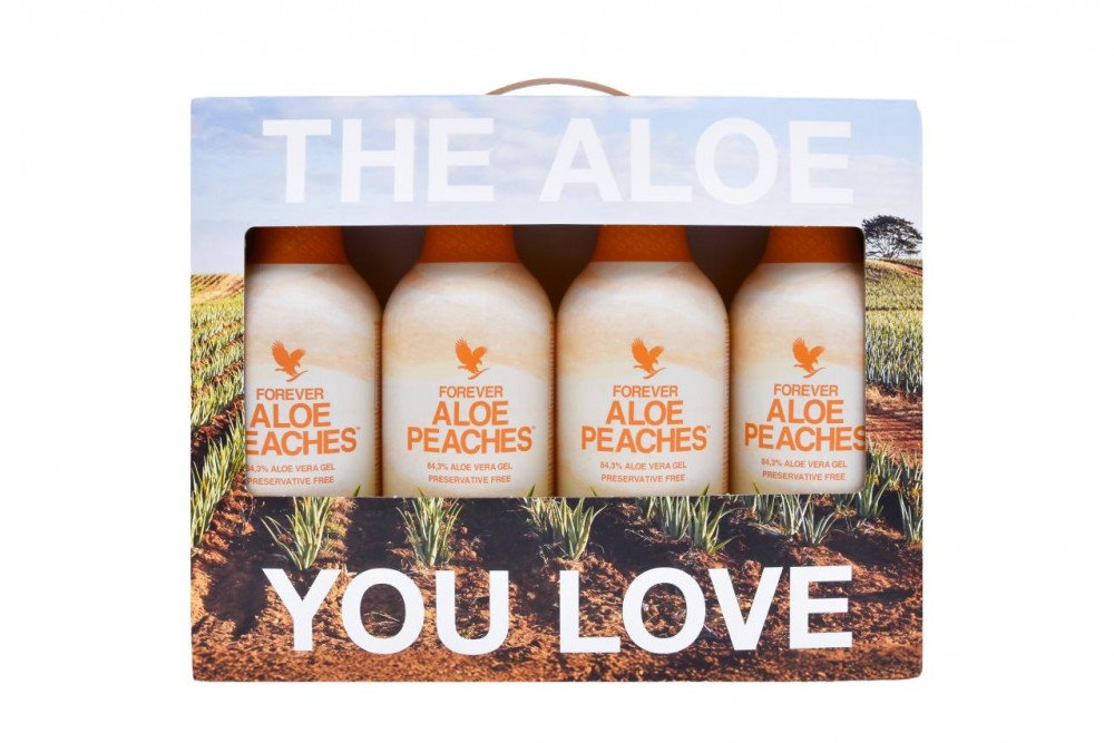 4-Pack Forever Aloe Peaches™