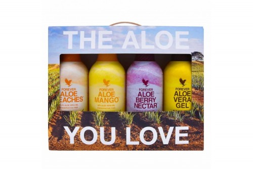 4-Pack Mix Forever Aloe Vera Gel™
