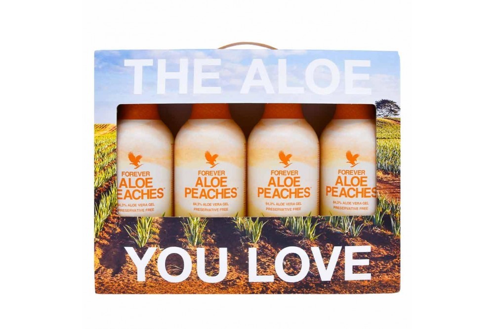 4-Pack Forever Aloe Peaches™