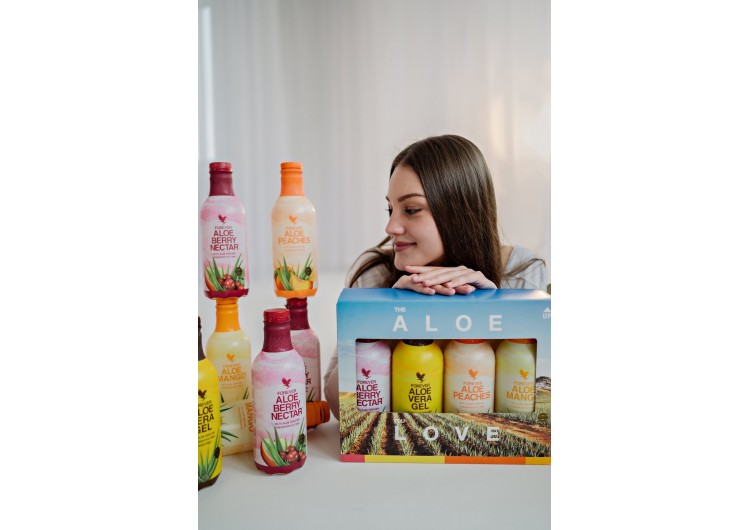DIE 4 GEWINNT - DIE WELTWEIT BESTEN ALOE-VERA-DRINKS GIBT‘S AB SOFORT IM PRAKTISCHEN 4-PACK !